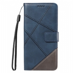 Kotelot Xiaomi Redmi Note 14 Pro Plus 5g Kaksivärinen Raidallinen Strap-on Suojakuori