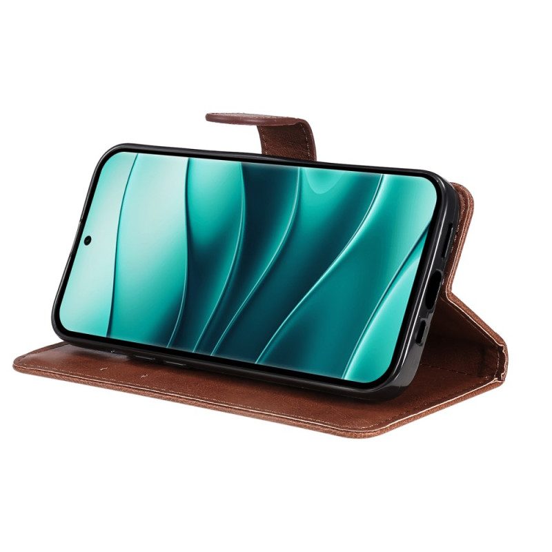 Kotelot Xiaomi Redmi Note 14 Pro Plus 5g Yksiväristä Tekonahkaa