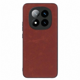 Kuori Xiaomi Redmi Note 14 Pro Plus 5g Teksturoitu Nahkaefekti