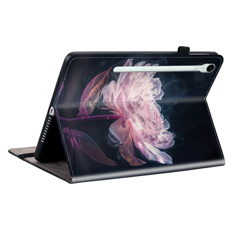 Kotelot Samsung Galaxy Tab S10 Fe Plus Vaaleanpunainen Pioni