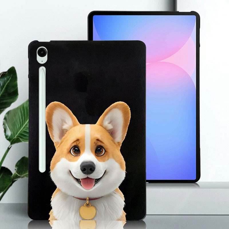 Kuori Samsung Galaxy Tab S10 Fe Plus Corgi