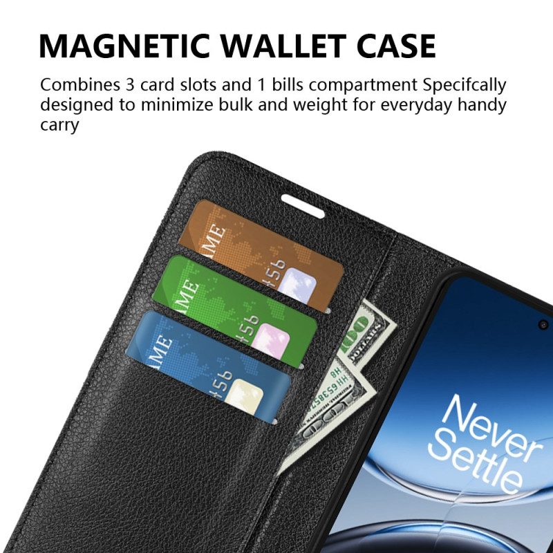 Kotelot Oneplus Nord 4 Litsikuvioinen Tekonahka