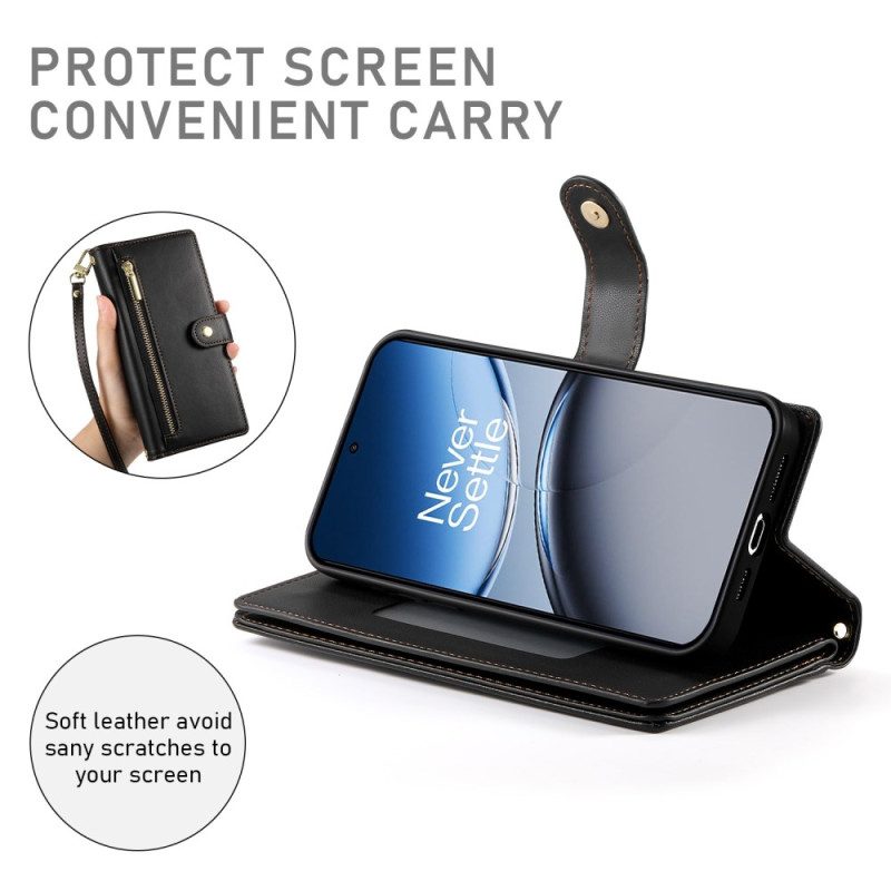 Kotelot Oneplus Nord 4 Lompakko Hihnalla Ja Olkahihnalla Suojakuori