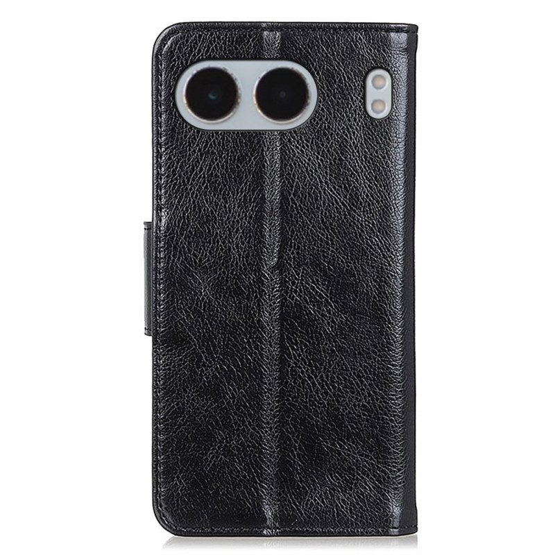 Kotelot Oneplus Nord 4 Nappa-tekstuuri Suojakuori