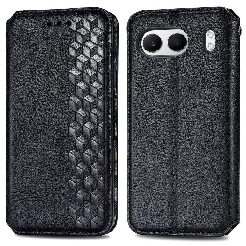 Kotelot Oneplus Nord 4 Puhelinkuoret Mokkanahkaefektireunus