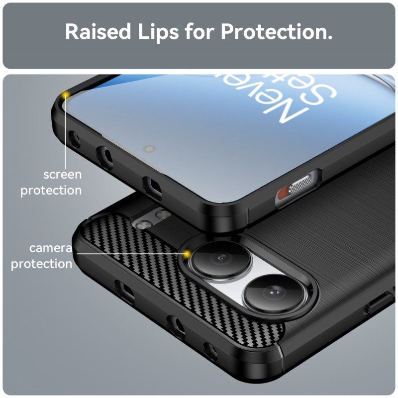 Kuori Oneplus Nord 4 Harjattu Hiilikuitu