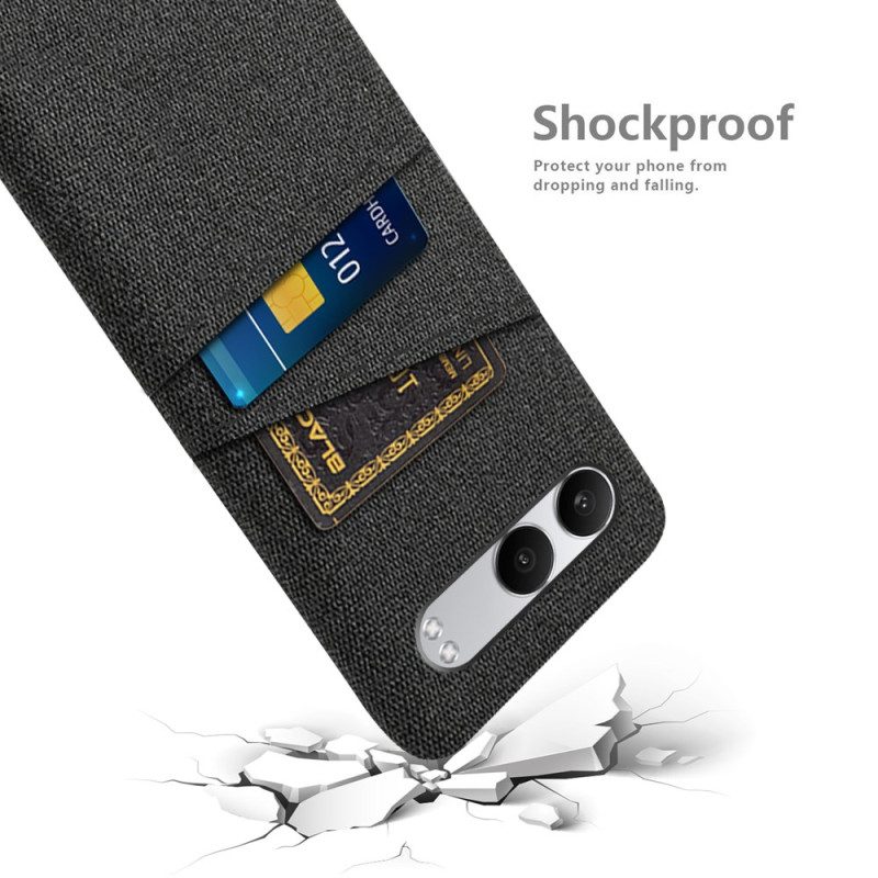 Kuori Oneplus Nord 4 Kangaskorttikotelo Suojakuori