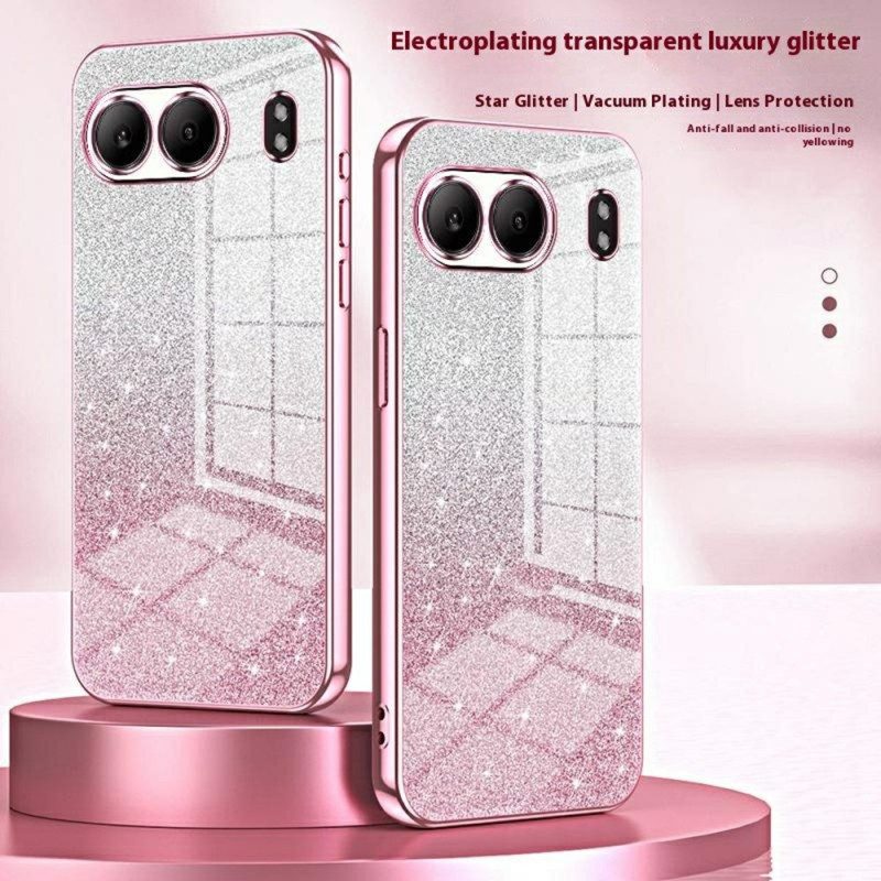 Kuori Oneplus Nord 4 Kimaltava Liukuvärjäys Suojakuori