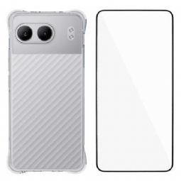 Kuori Oneplus Nord 4 Vahvistettu Kirkas Karkaistulla Lasisella Näytönsuojalla