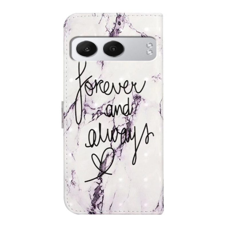 Nahkakotelo Oneplus Nord 4 3d-kuvio