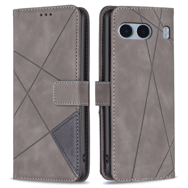 Nahkakotelo Oneplus Nord 4 Kuviollinen Binfen Color