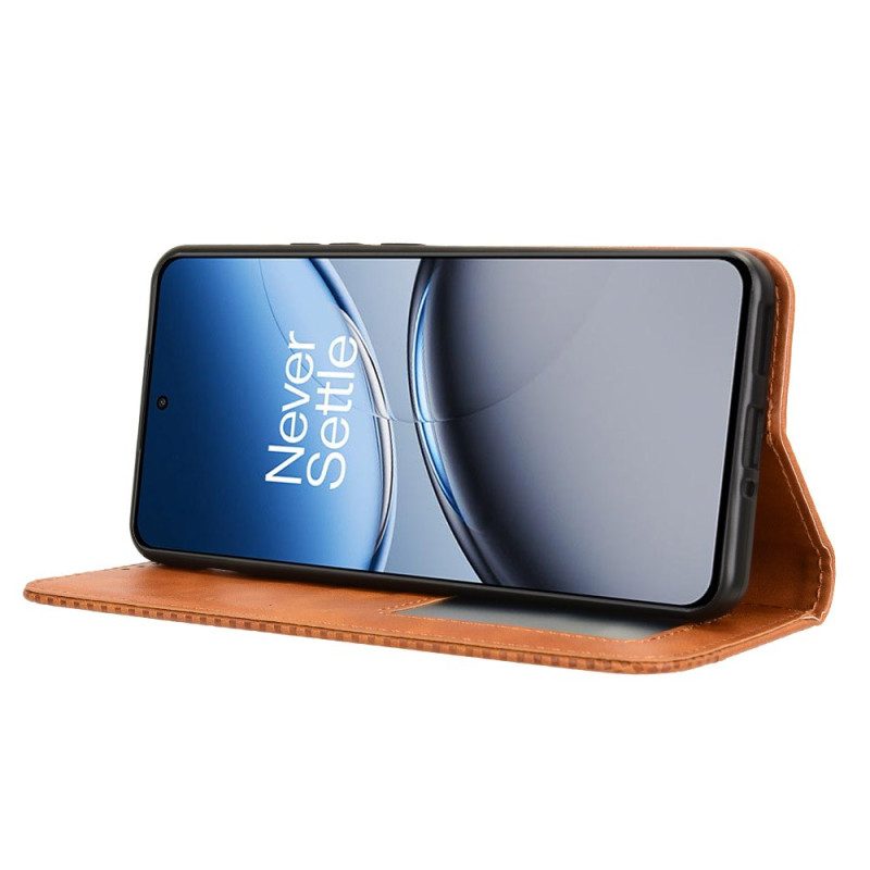 Nahkakotelo Oneplus Nord 4 Vintage-reunus