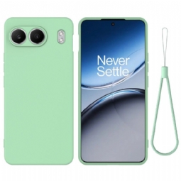 Puhelinkuoret Oneplus Nord 4 Nestemäinen Silikoni Hihnalla