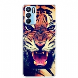 Kuori Oppo Reno 6 5G Kova Tiikeri
