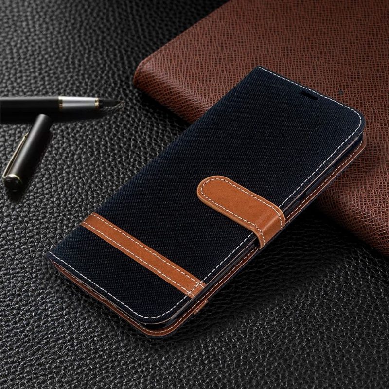Nahkakuori Xiaomi Redmi Note 8T Kotelot Flip Folio Peitekangas