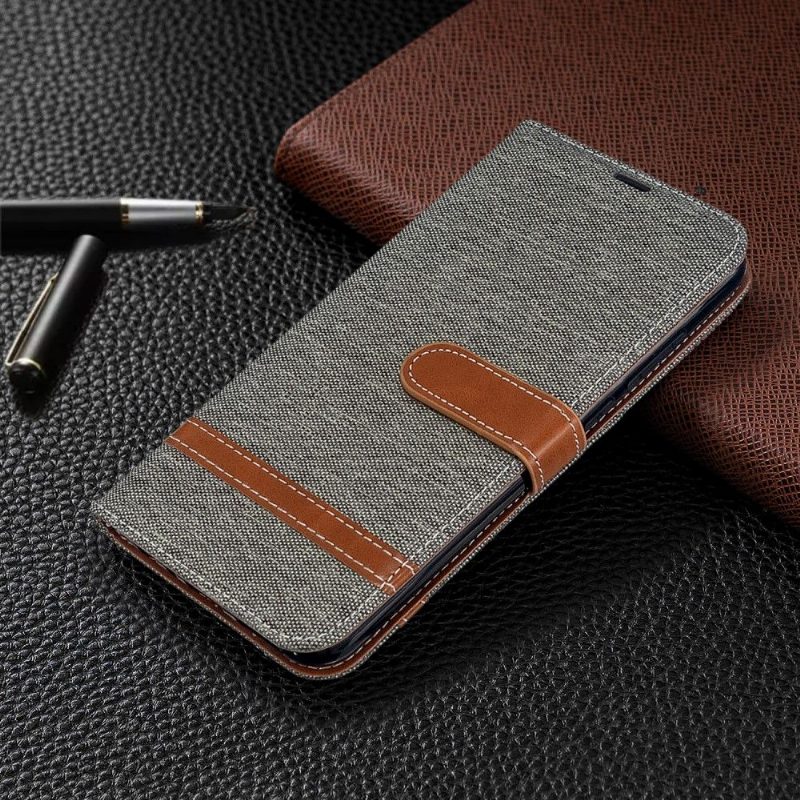 Nahkakuori Xiaomi Redmi Note 8T Kotelot Flip Folio Peitekangas