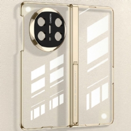 Kuori Huawei Mate X6 Läpinäkyvä Saranalla Ja Karkaistulla Lasilla