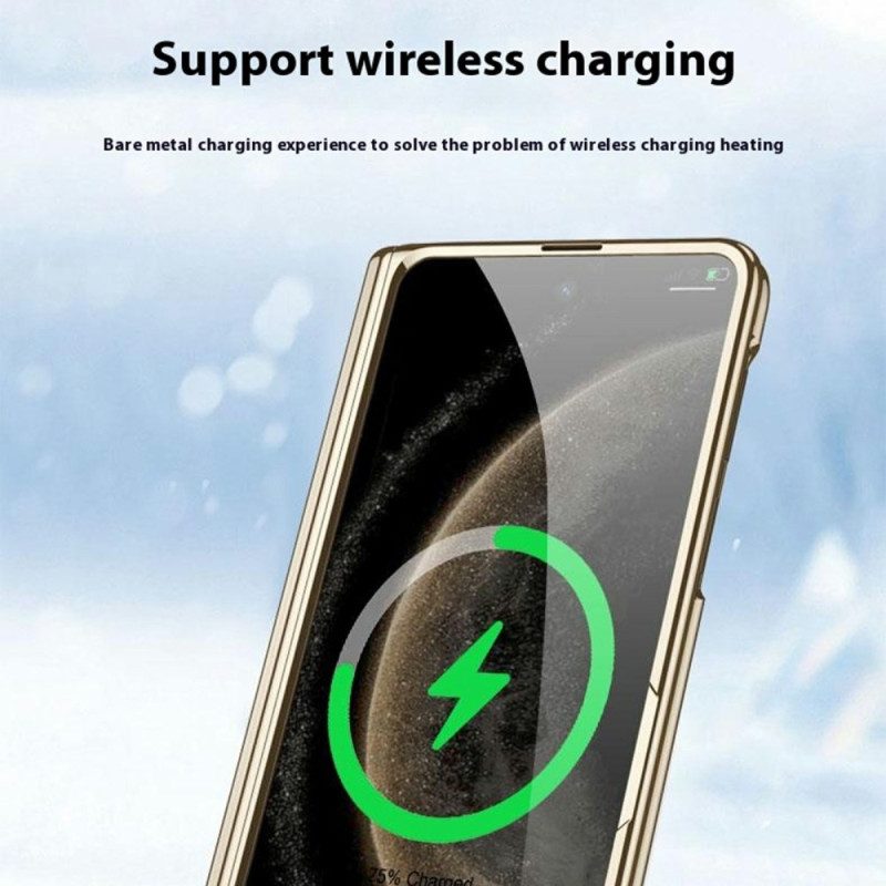 Kuori Huawei Mate X6 Läpinäkyvä Saranalla Ja Karkaistulla Lasilla