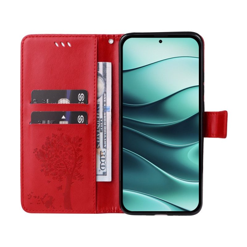 Kotelot Xiaomi Redmi Note 14 5g Kissa Ja Puu Lnaière