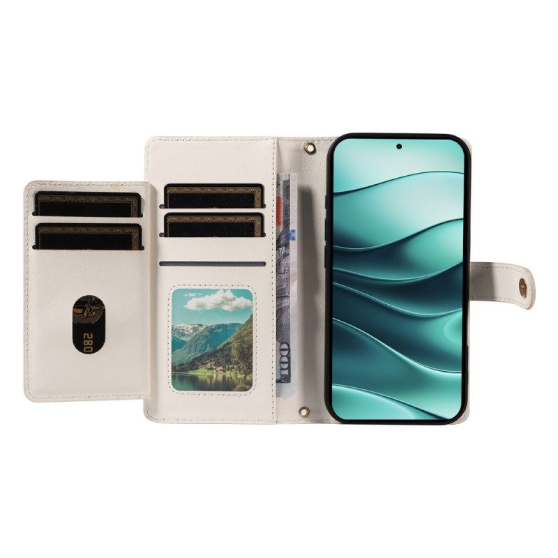 Kotelot Xiaomi Redmi Note 14 5g Tikattu Hihnoilla