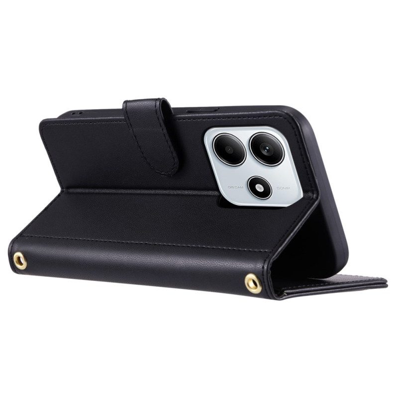 Kotelot Xiaomi Redmi Note 14 5g Tikattu Olkahihnalla Ja Hihnalla