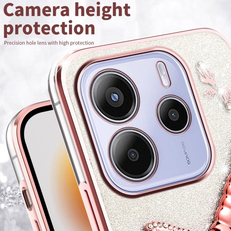 Kuori Xiaomi Redmi Note 14 5g Kadem Sudenkorento-teline