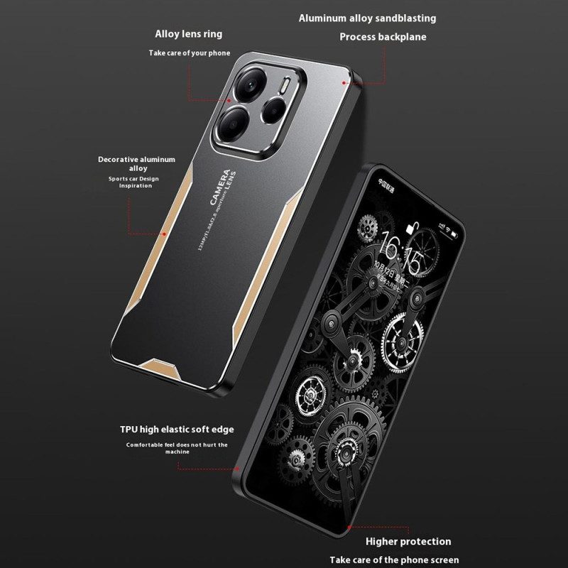 Kuori Xiaomi Redmi Note 14 5g Metallinhohtoinen Efekti Suojakuori