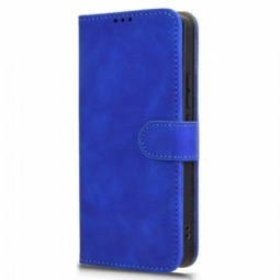 Nahkakotelo Xiaomi Redmi Note 14 5g Klassinen Mokkanahkaefekti