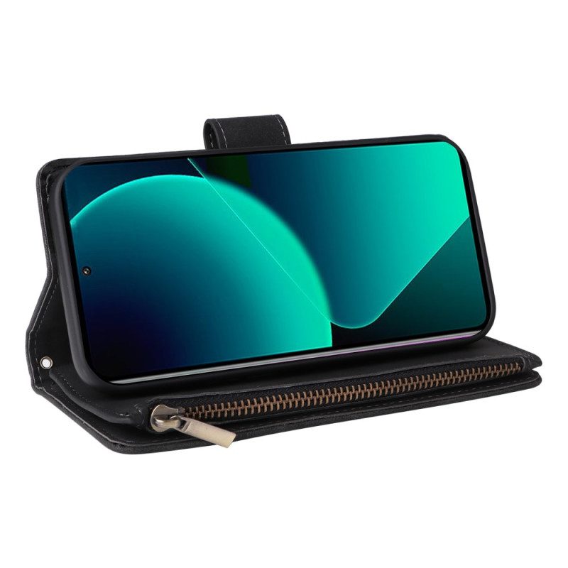 Nahkakotelo Xiaomi Redmi Note 14 5g Kokonahanhasta Tehty Lompakko