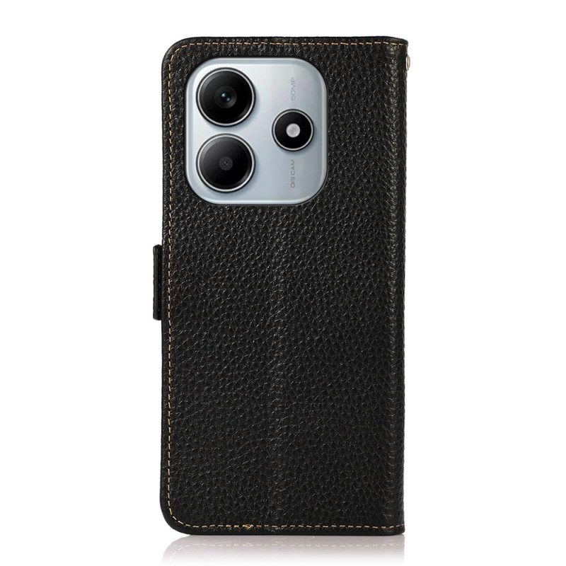 Nahkakotelo Xiaomi Redmi Note 14 5g Rfid-lompakko Khazneh