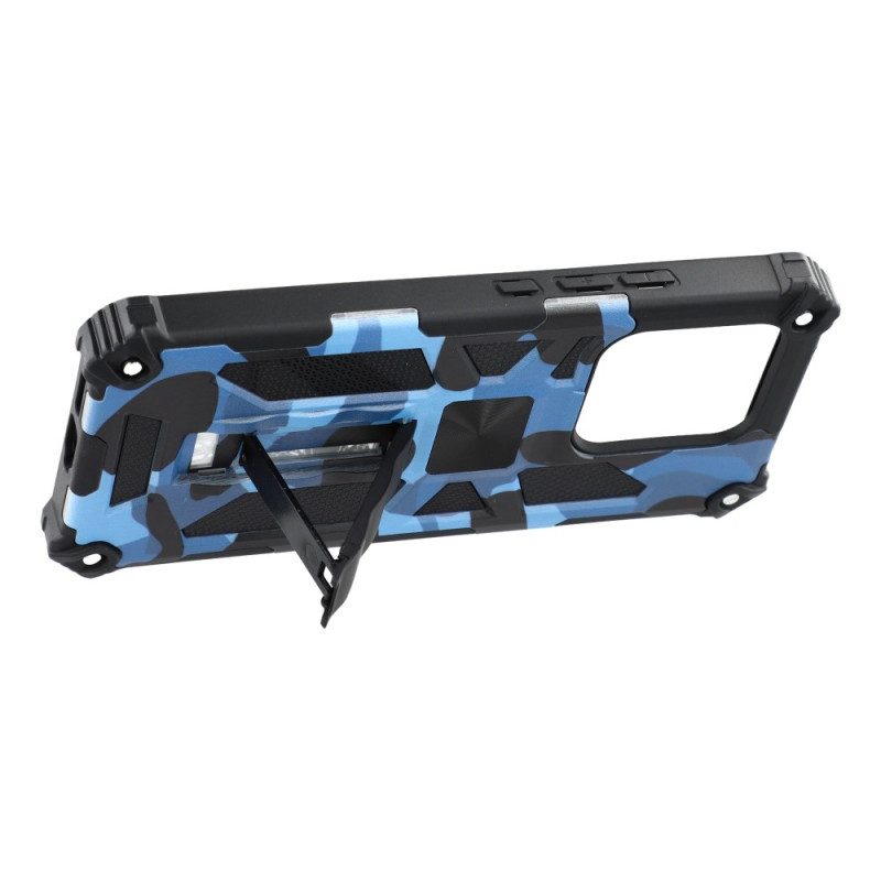 Puhelinkuoret Xiaomi Redmi Note 14 5g Kestävä Integroidulla Jalustalla Naamiointi