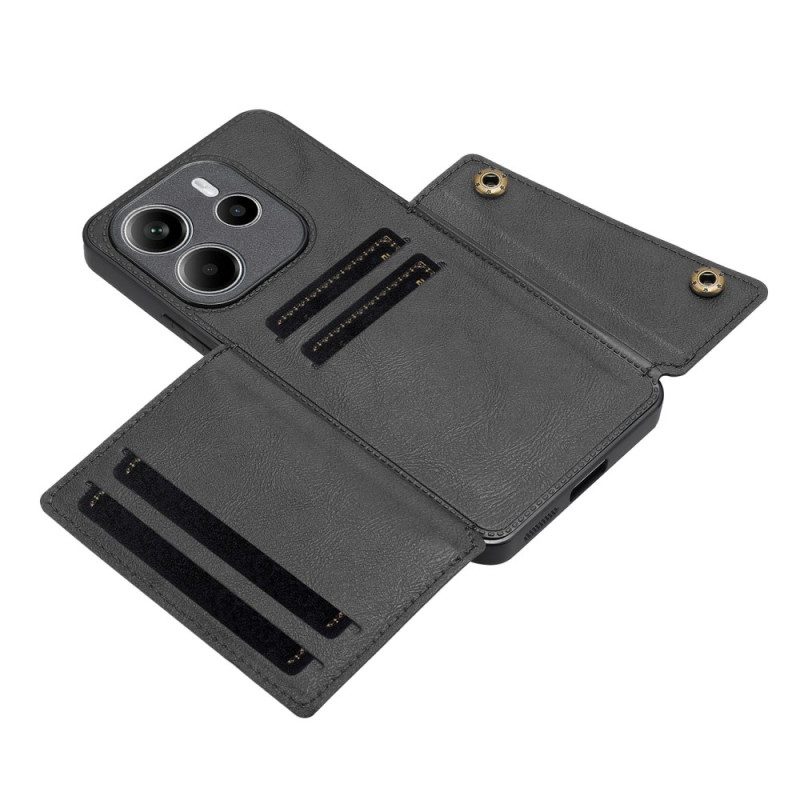 Puhelinkuoret Xiaomi Redmi Note 14 5g Korttikotelo Ja Teline