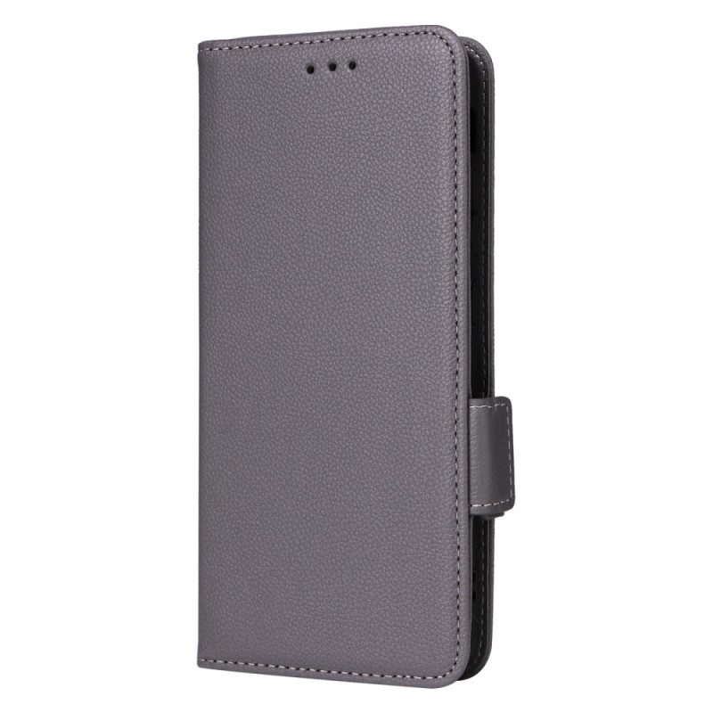 Kotelot Oppo Reno 13f 4g / 5g / 13 Fs 5g Litsikuvioinen Tekonahkahihna