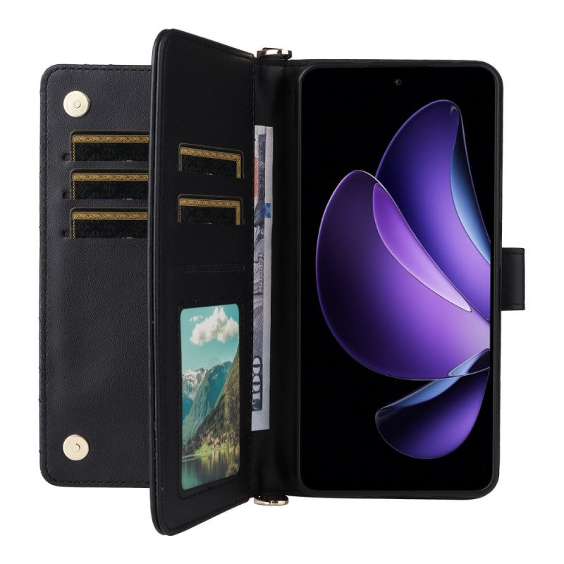 Kotelot Oppo Reno 13f 4g / 5g / 13 Fs 5g Puhelinkuoret Ensiluokkainen Retrohenkinen Olkahihna Ja Kaulanauha