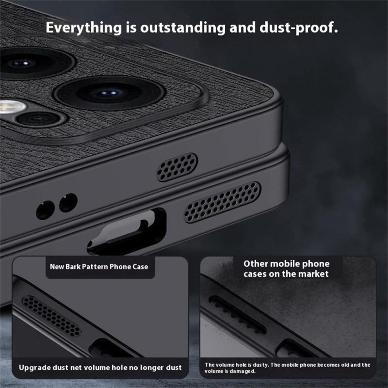 Kuori Oppo Reno 13f 4g / 5g / 13 Fs 5g Puukuvio Suojakuori