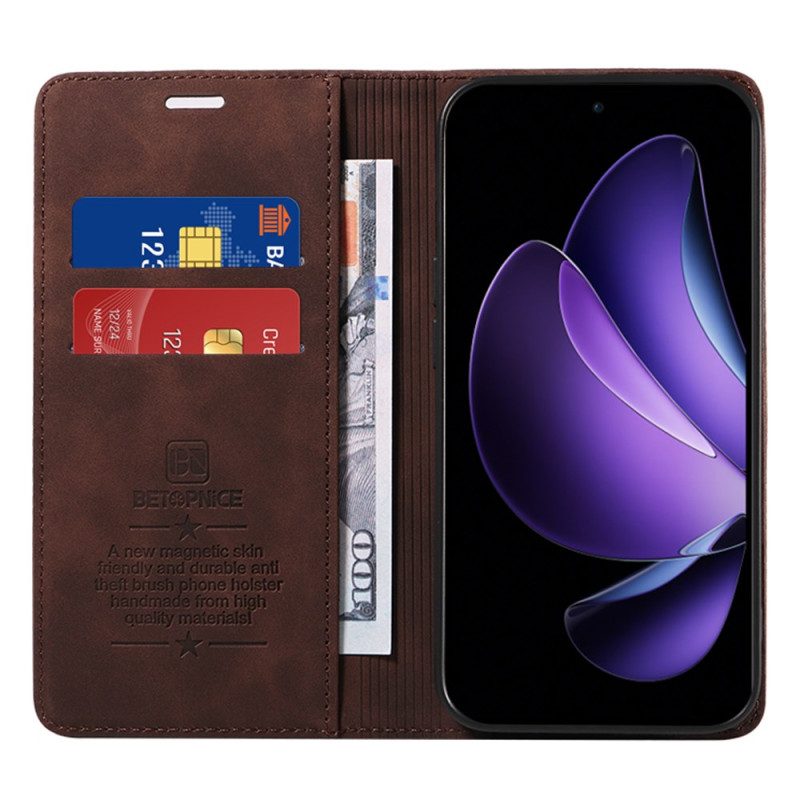 Nahkakotelo Oppo Reno 13f 4g / 5g / 13 Fs 5g Rfid-suojattu Betopnice Suojakuori