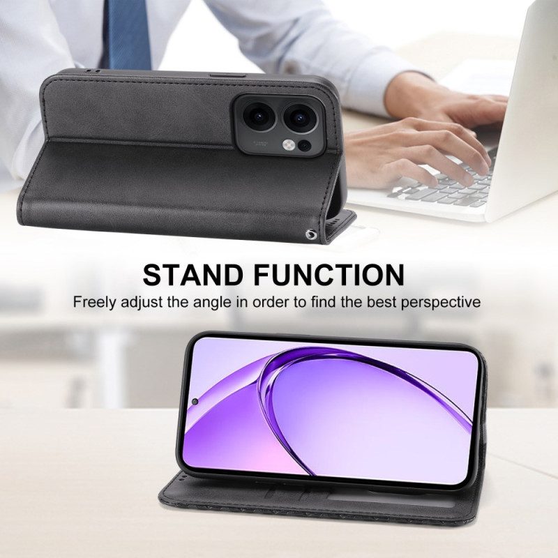 Nahkakotelo Oppo Reno 13f 4g / 5g / 13 Fs 5g Timantit Ja Hihna