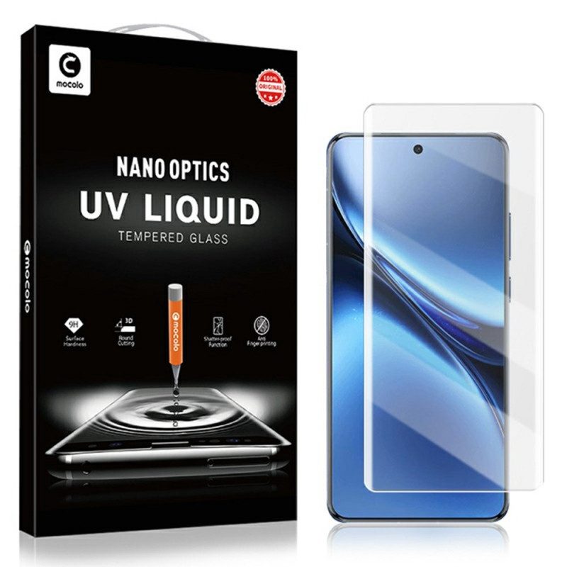 Kaareva Karkaistusta Lasisesta Näytönsuojasta Vivo X200 Prolle