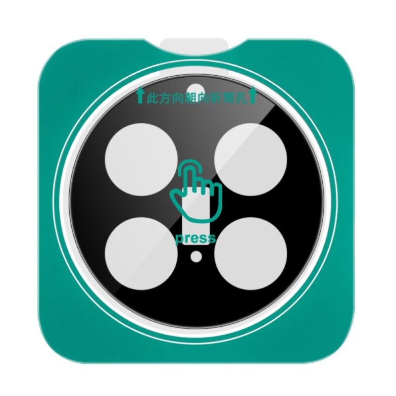 Karkaistusta Lasisesta Linssinsuojasta Vivo X200 Prolle Itseasentuva Kehys (musta Versio)