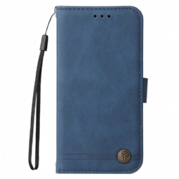 Kotelot Vivo X200 Pro Puhelinkuoret Niitillä Koristeltu Mokkanahkakuvioinen Koriste