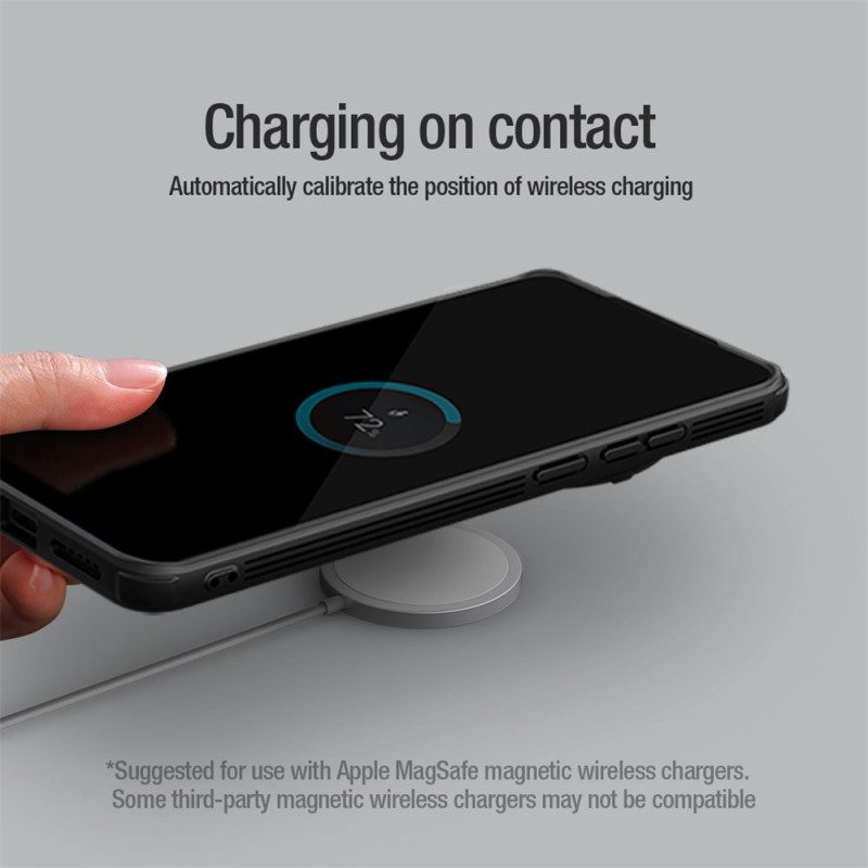 Kuori Vivo X200 Pro Magsafe Camshield -potkuri Nillkin Suojakuori