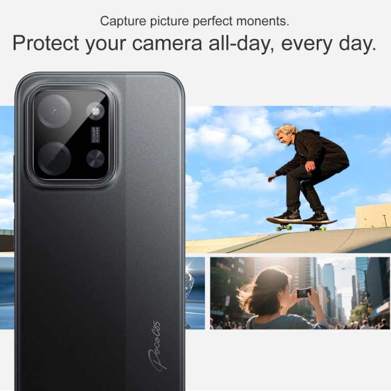 Karkaistusta Lasista Valmistettu Linssinsuoja Xiaomi Poco C85 (musta Versio)