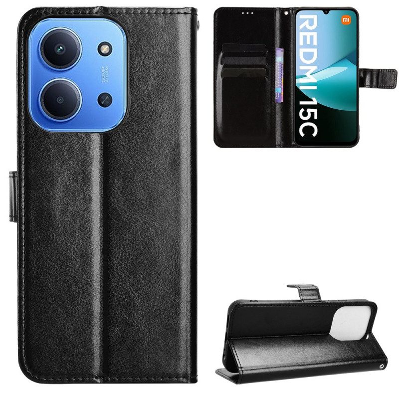 Kotelot Poco C85 Räikeä Keinonahka Suojakuori