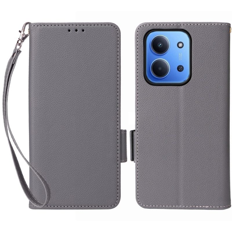 Kuoret Poco C85 Keinonahkaa Hihnalla