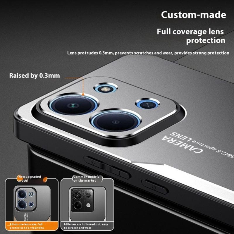 Kuori Poco C85 Metallikuvioinen Suojakuori