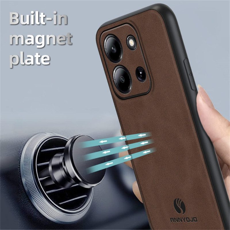 Kuori Poco C85 Nahkakuvioinen