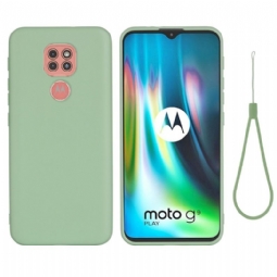 Kuori Motorola Moto G9 Play Puro Nestemäinen Silikoni
