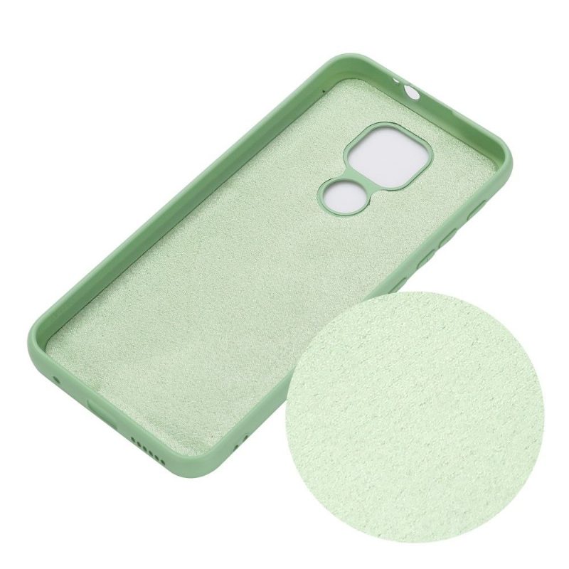 Kuori Motorola Moto G9 Play Puro Nestemäinen Silikoni