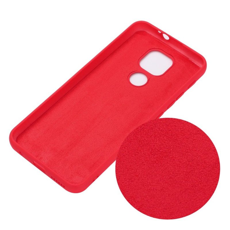 Kuori Motorola Moto G9 Play Puro Nestemäinen Silikoni