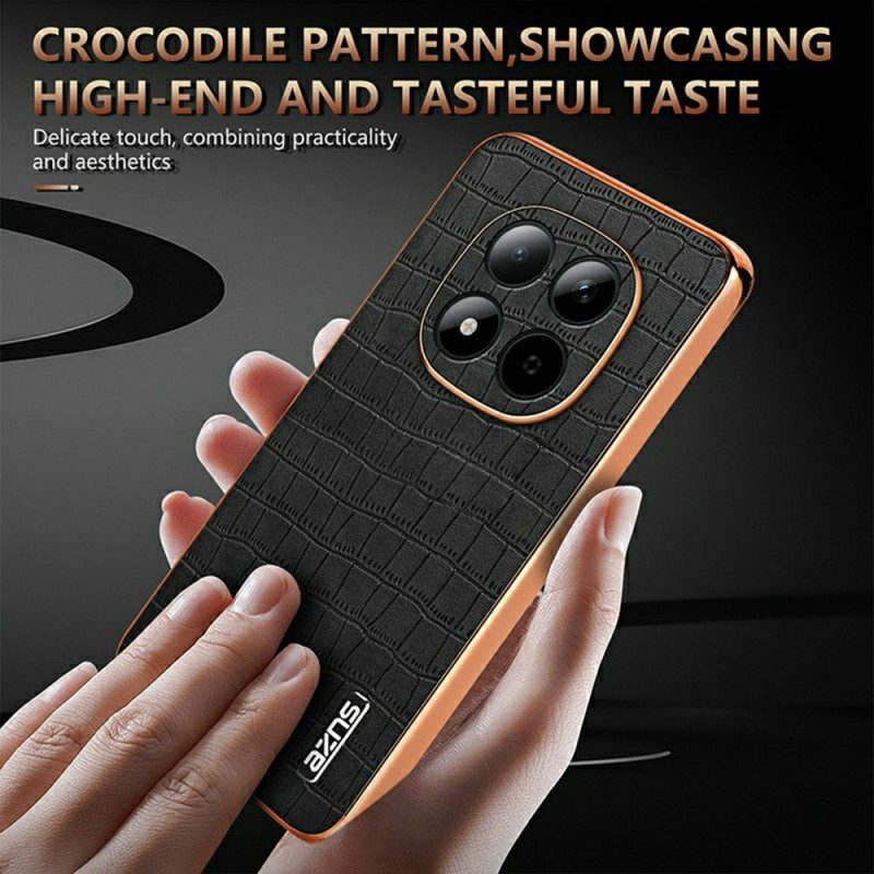 Case Xiaomi Redmi Note 15 Pro 5g Puhelinkuoret Krokotiilikuvioinen Azns